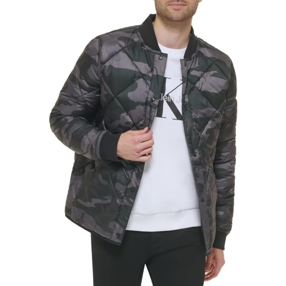 Calvin Klein Reversible Diamond Quilted Jacket - Picture 3 of 10